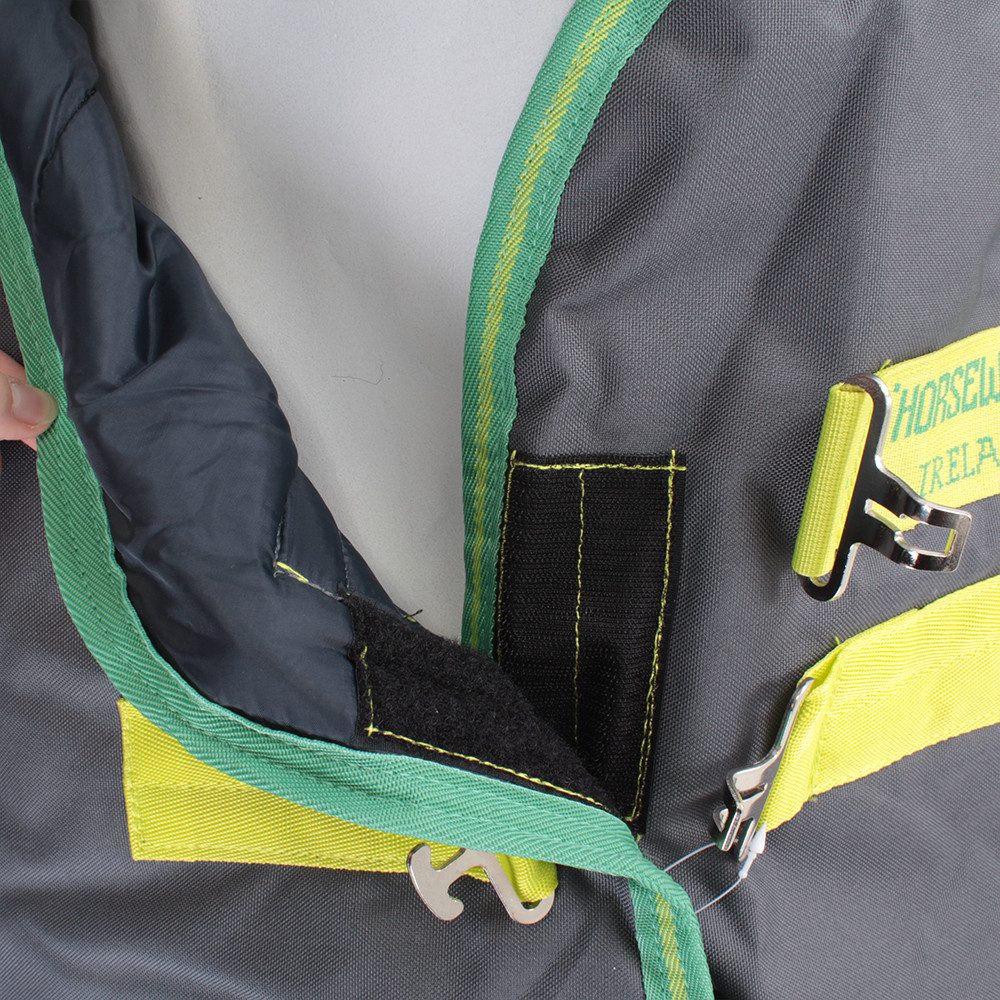Horseware Pferde-Thermodecke Horseware Amigo Hero 900D Turnout Medium 200g - Grey/Green
