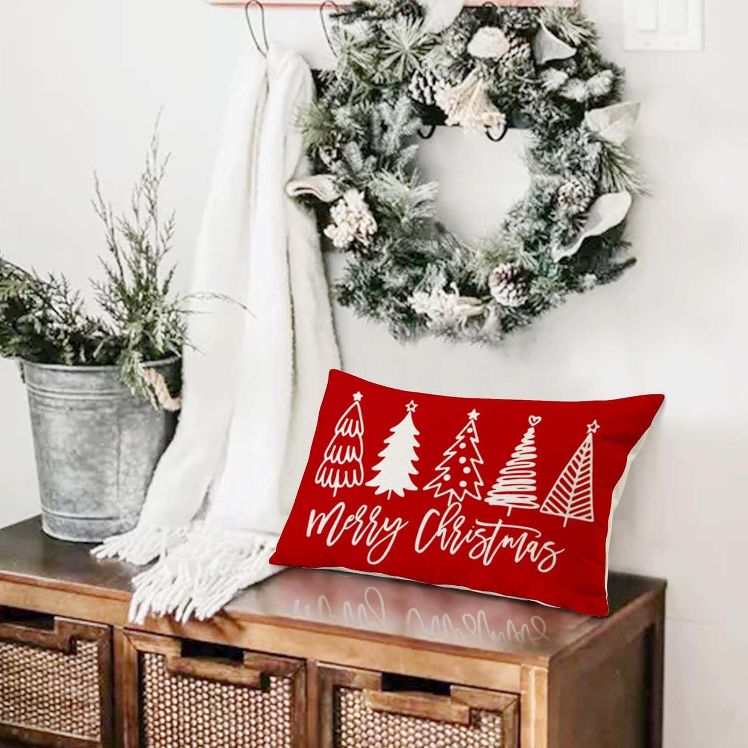 trends for living Kissenbezüge Weihnachtsdeko Kissenbezug günstig online kaufen