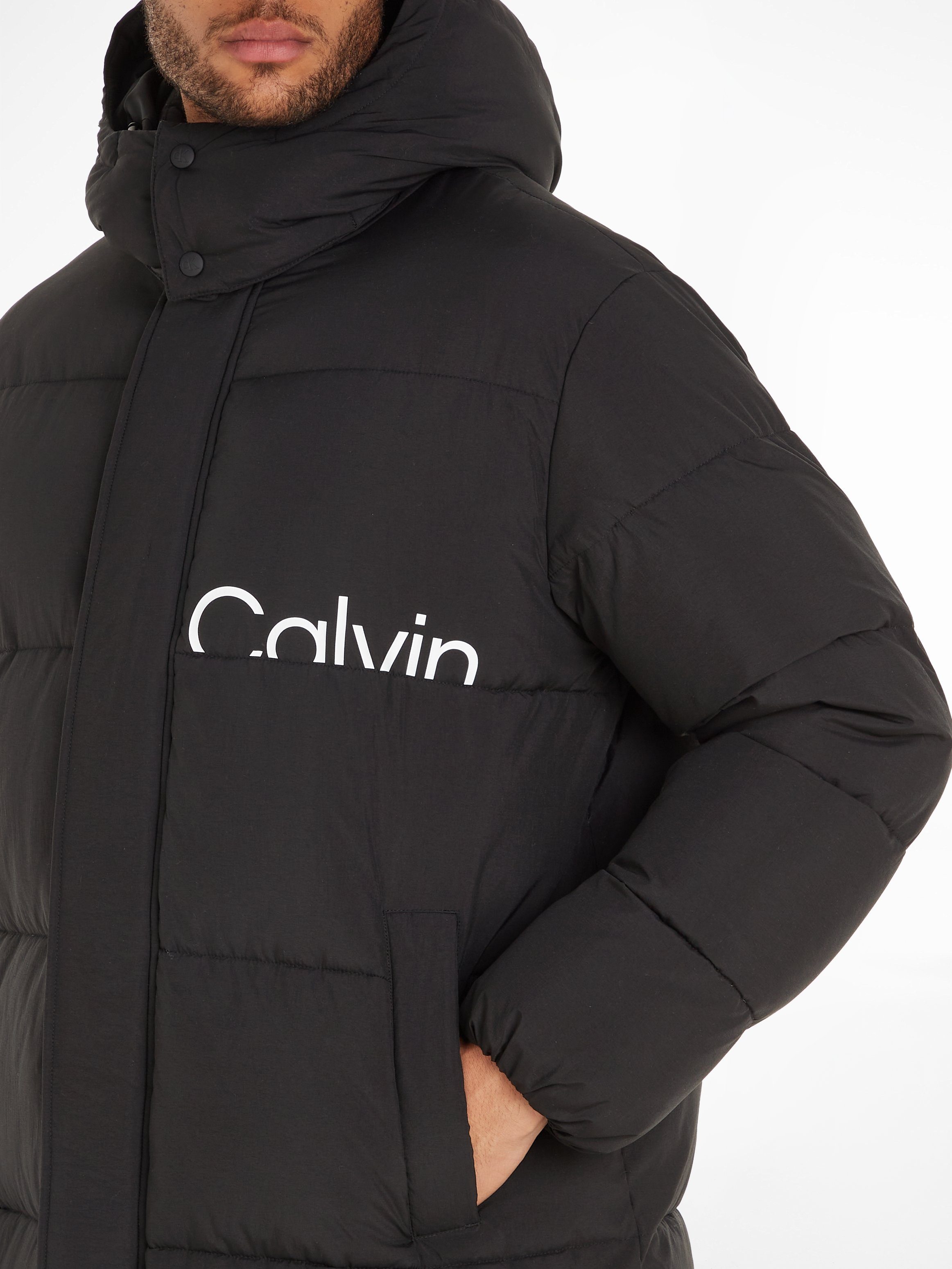 Calvin Klein Jeans NON PARKA ESSENTIALS LONG Steppjacke DOWN