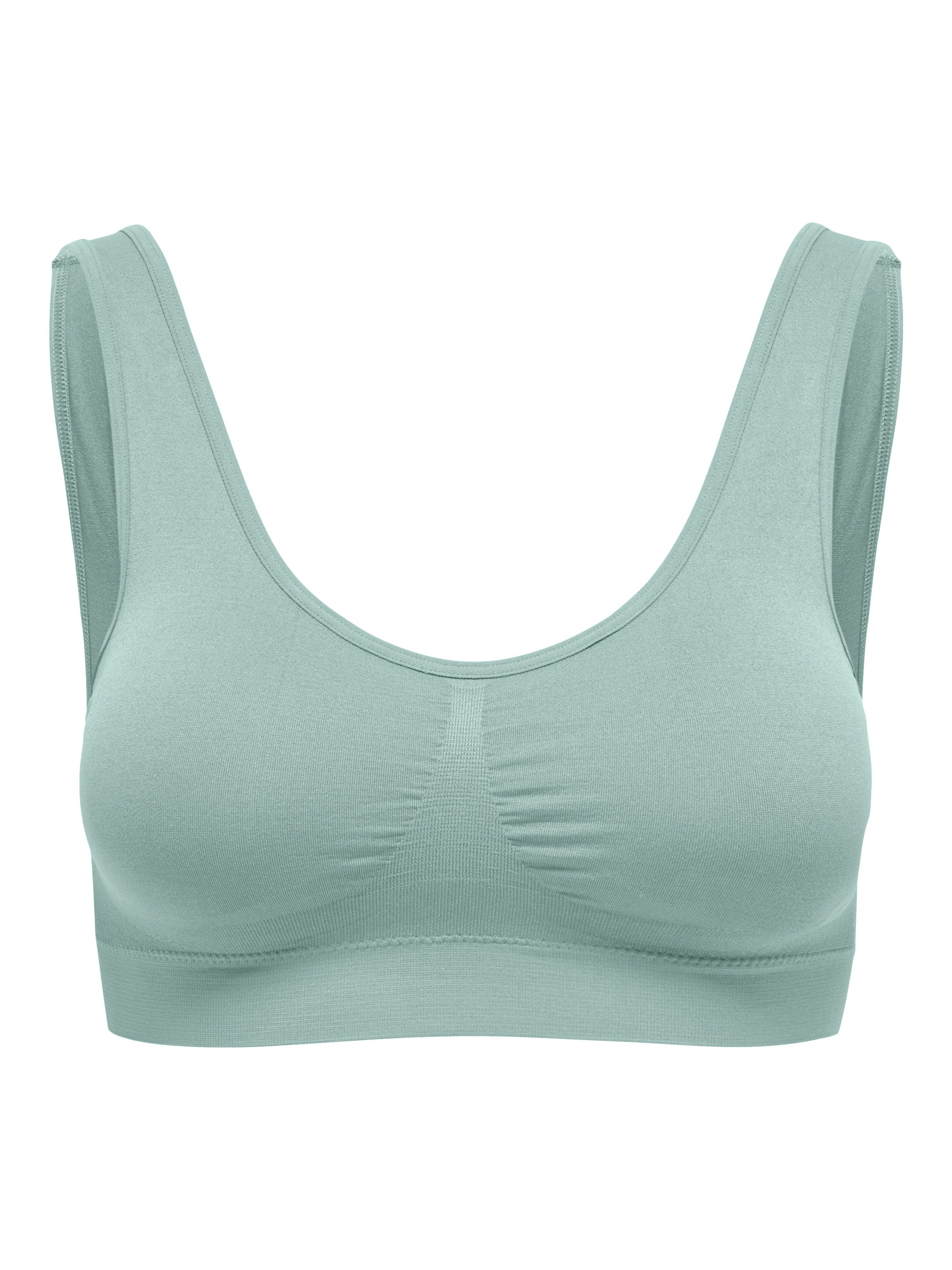 ONLY Play Sport-Bustier ONPMIRA SEAM SPORTS BRA nahtlose Verarbeitung