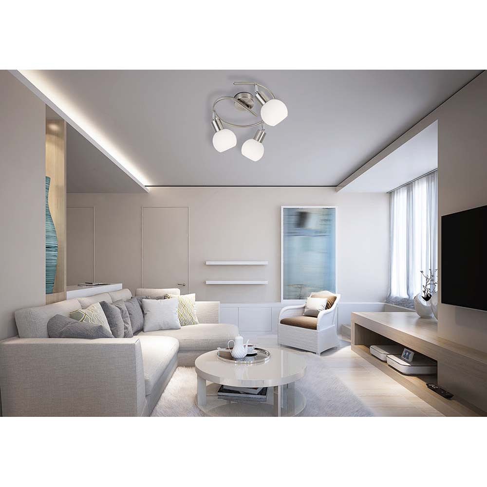 NOWA LED Deckenleuchte, Leuchtmittel inklusive, Warmweiß, Deckenleuchte Woh günstig online kaufen