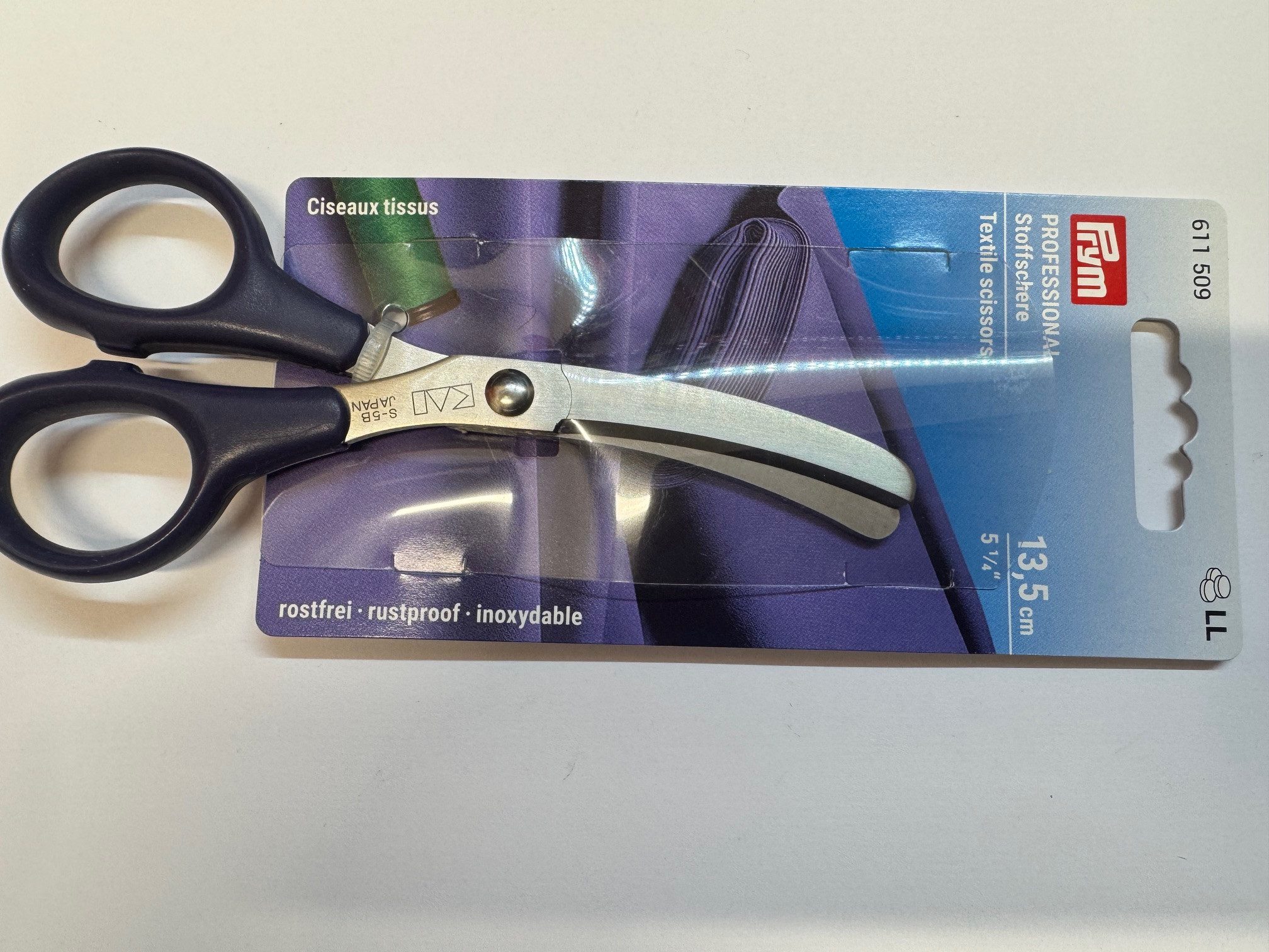 Prym Stoffscheren Stoffschere "Professional", gebogen 13,5cm
