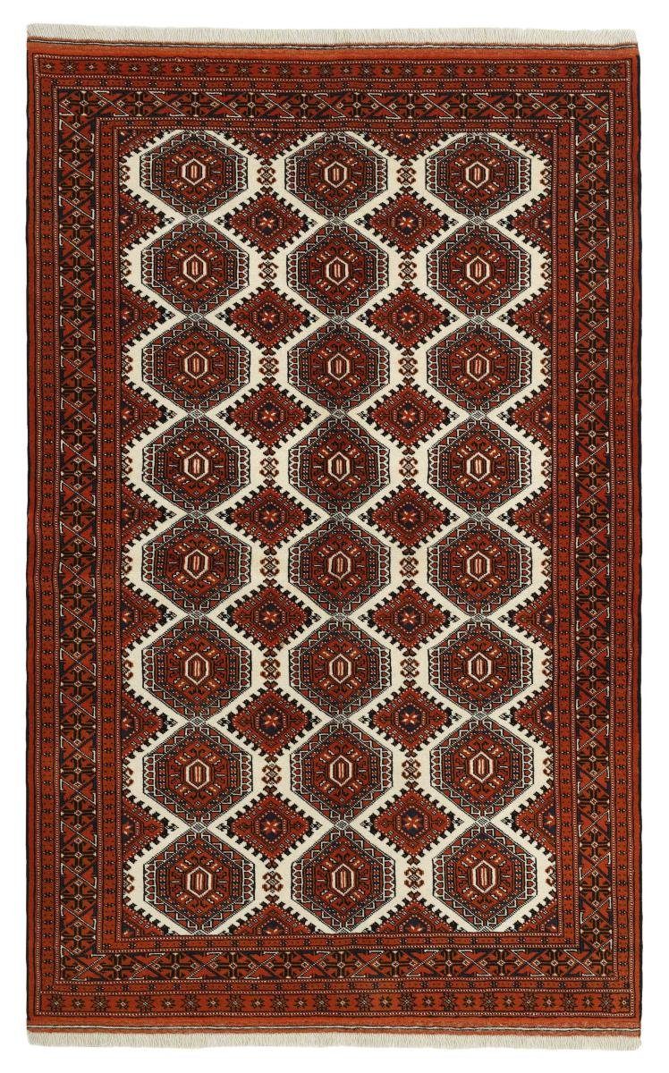 Orientteppich Trading, Turkaman / Nain Handgeknüpfter Orientteppich Höhe: mm rechteckig, 154x249 6 Perserteppich,