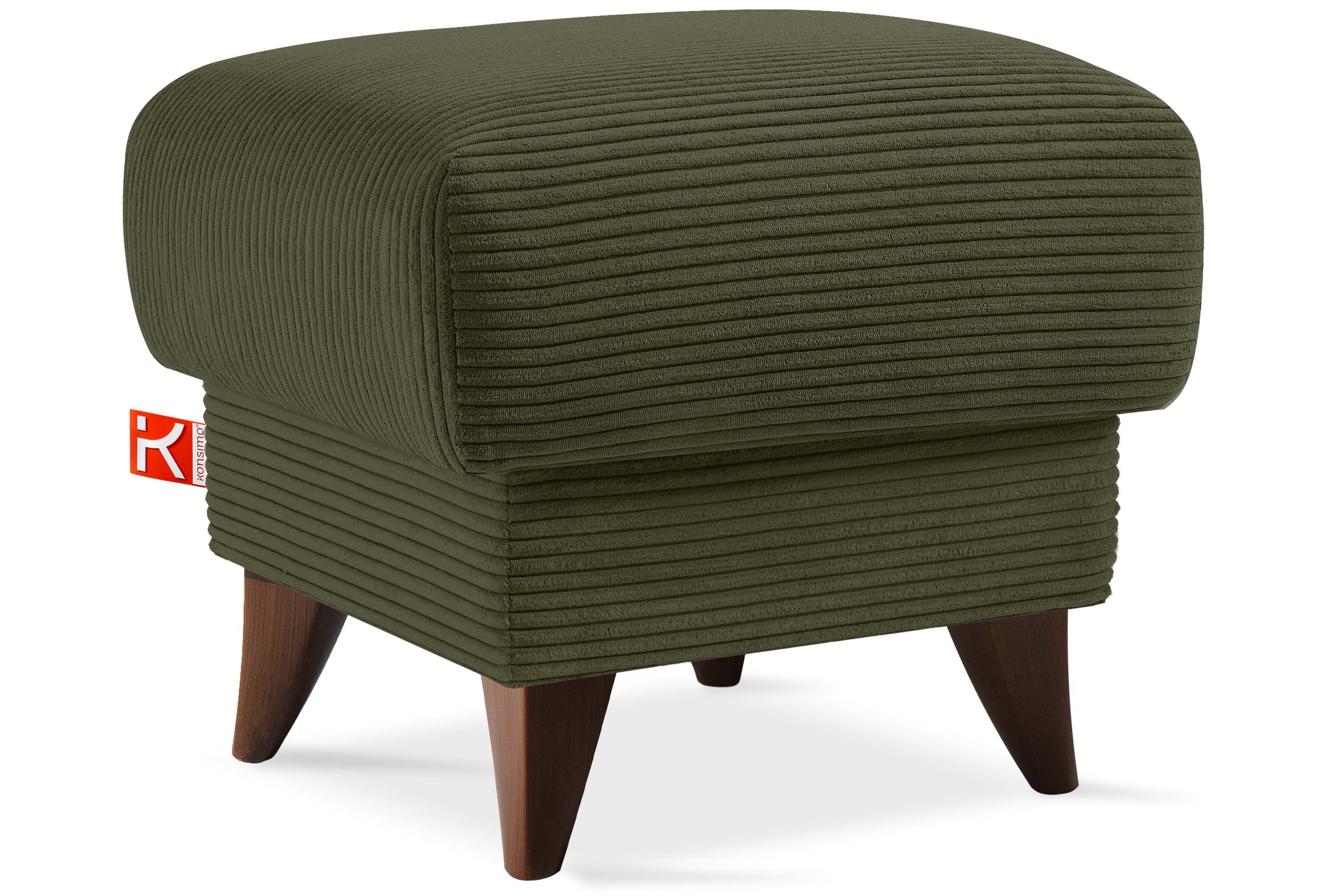KONSIMO® Подставка для ног Стулья mit Stauraum GUSTAVO, hergestellt in der EU, handgefertigt, eleganten Nähten, Диван, Elegant