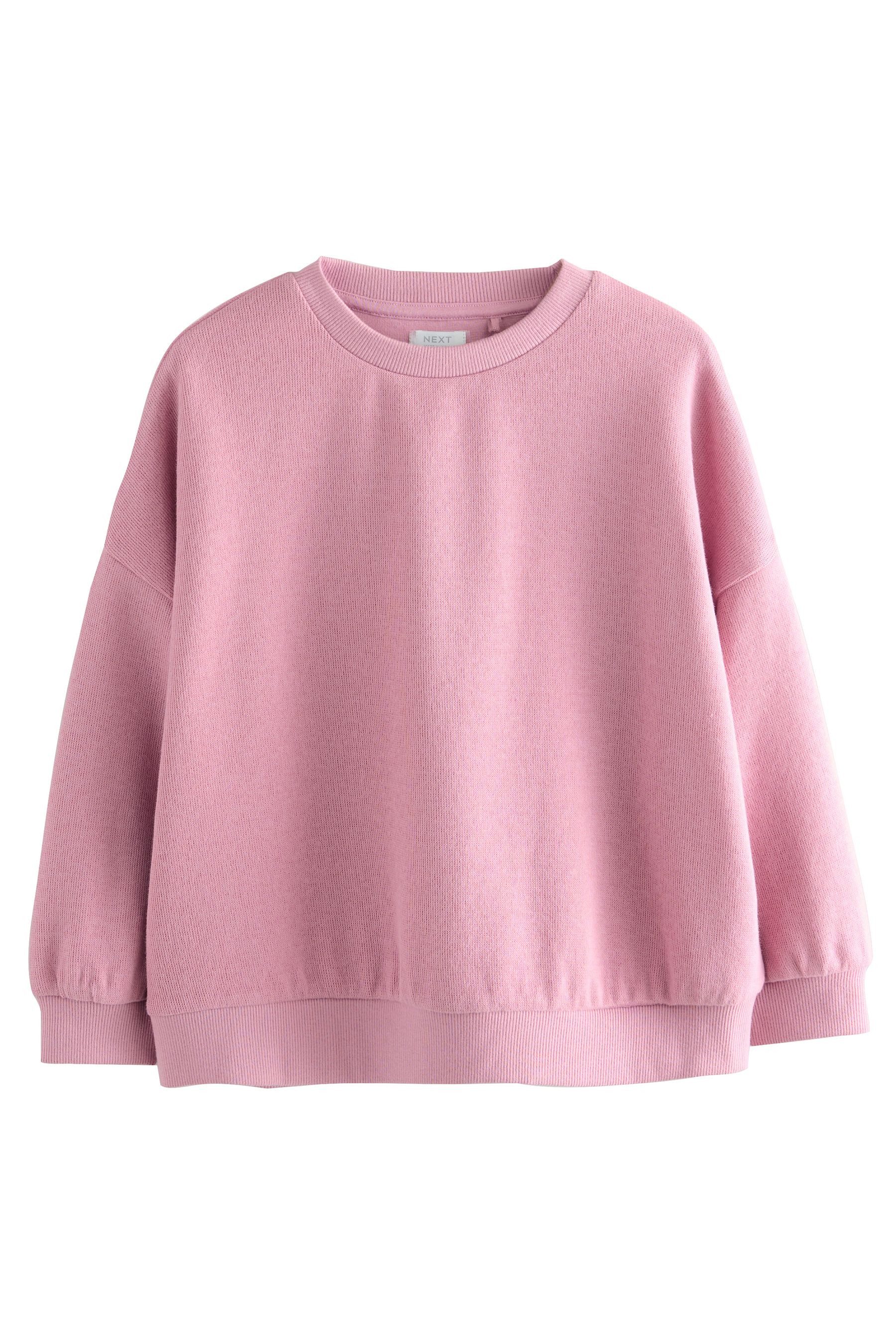 Next Sweater Geripptes, gemütliches Oversized Fit günstig online kaufen