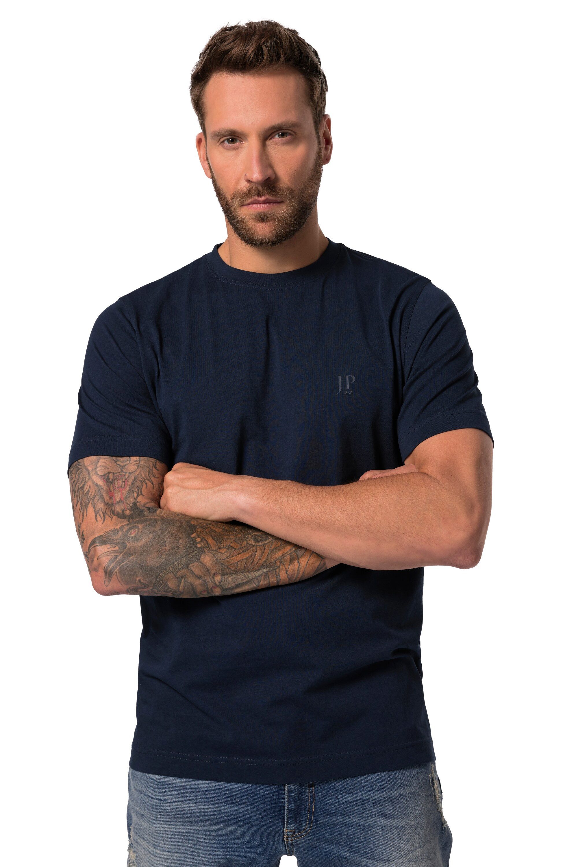 JP1880 T-Shirt T-Shirts Basic 2er-Pack Rundhals günstig online kaufen