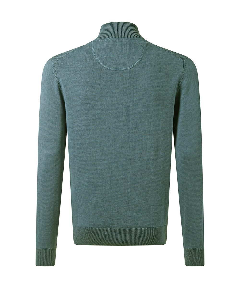 Pierre Cardin Strickpullover mit Troyer Kragen