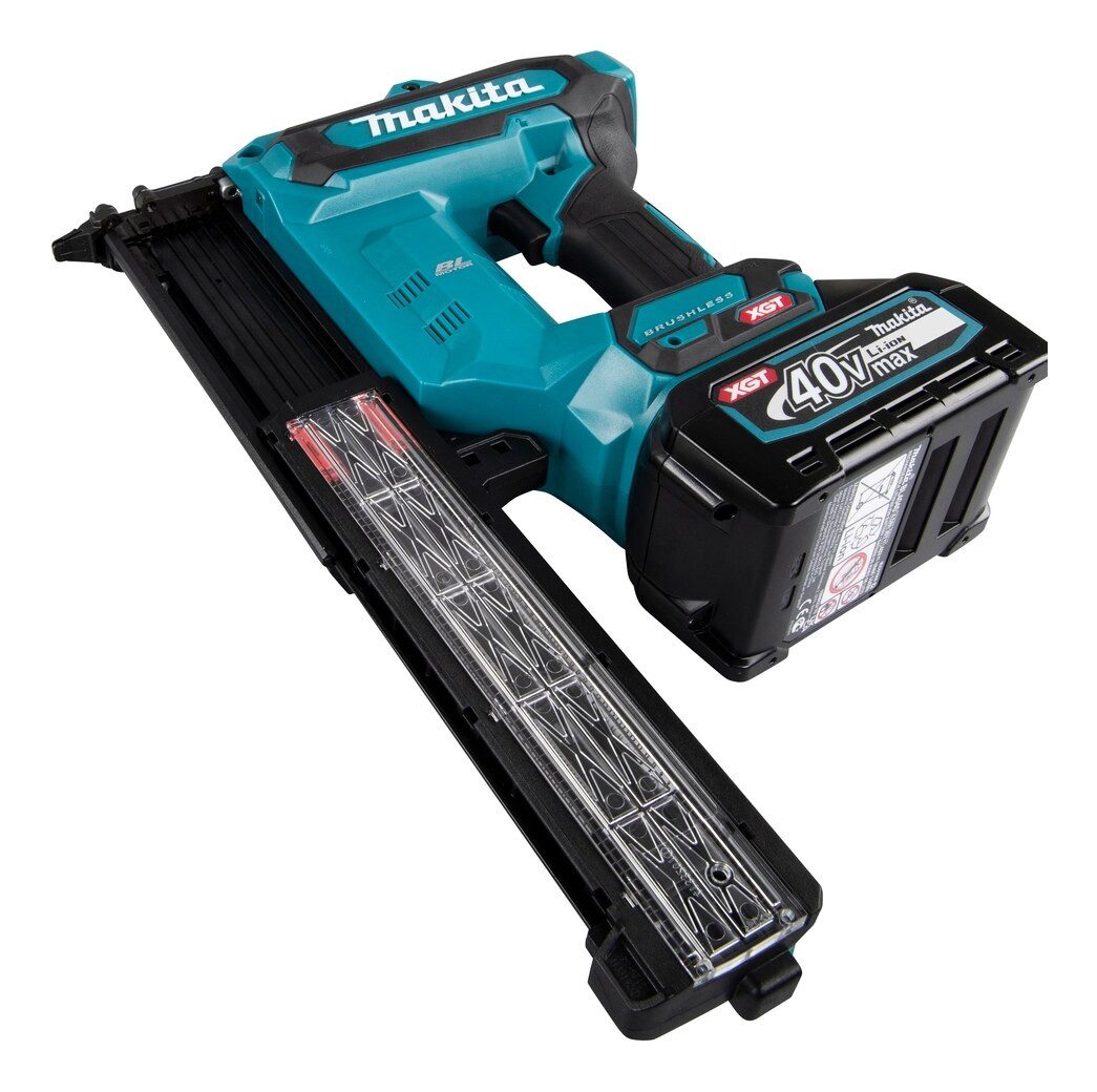 Makita Akku-Stauchkopfnagler, 40 in V, XGT, FN001GZ, 40V, 18ga, 15-40 mm, Ohne Akku - im Karton