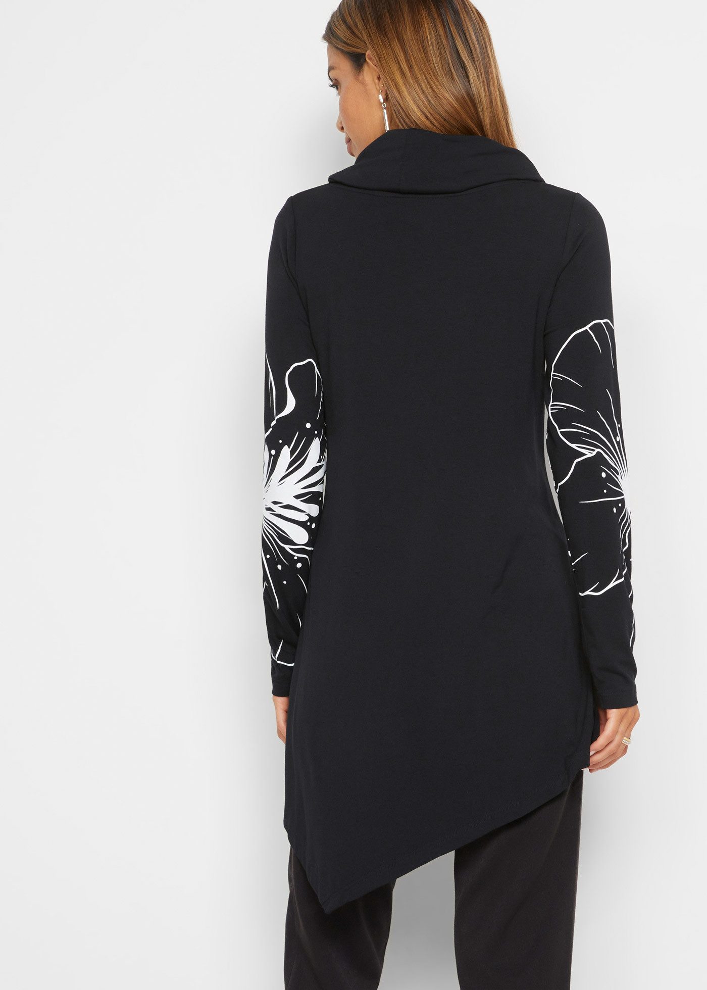 bonprix Longshirt Longshirt mit Rollkragen günstig online kaufen