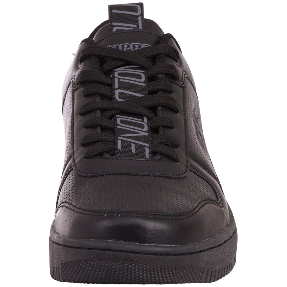 Kappa Evolution Zungen- auf Ambigramm - mit Fersenloops black-grey & Sneaker