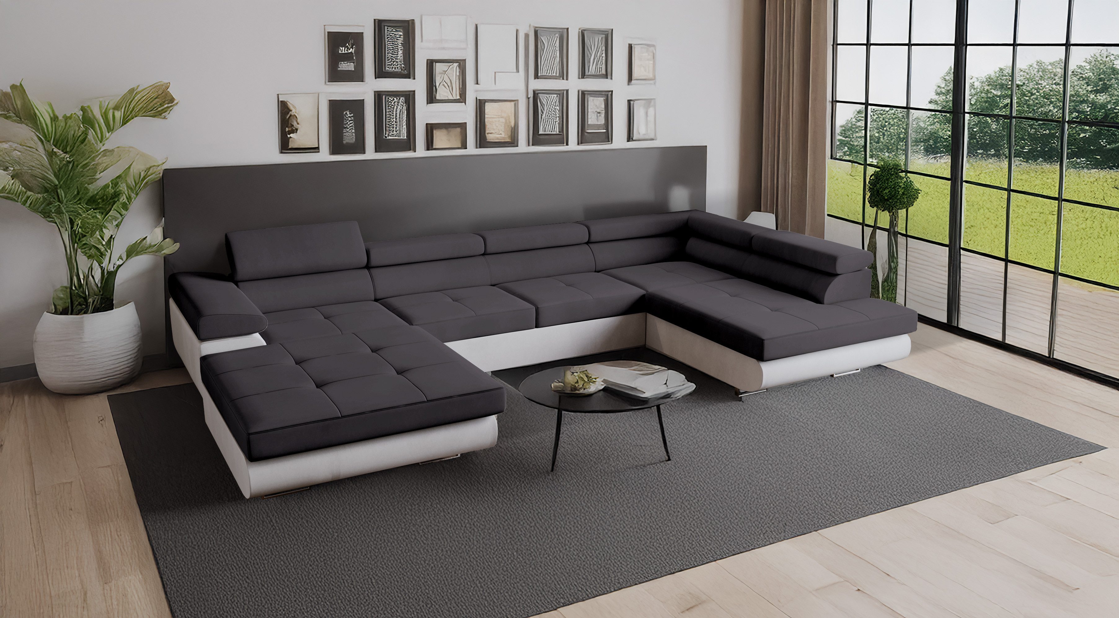 Goldstoff Wohnlandschaft RELAX U Ecksofa mit günstig online kaufen