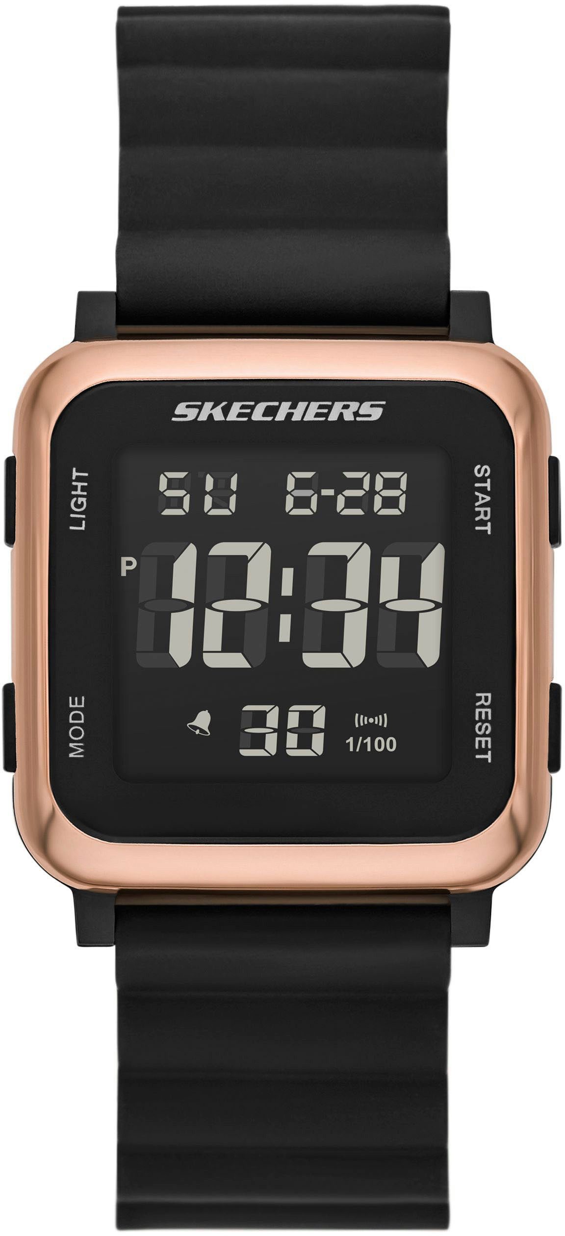 Skechers Chronograph BECKWORTH SR6311, Quarzuhr, Armbanduhr, Damenuhr, Sili günstig online kaufen
