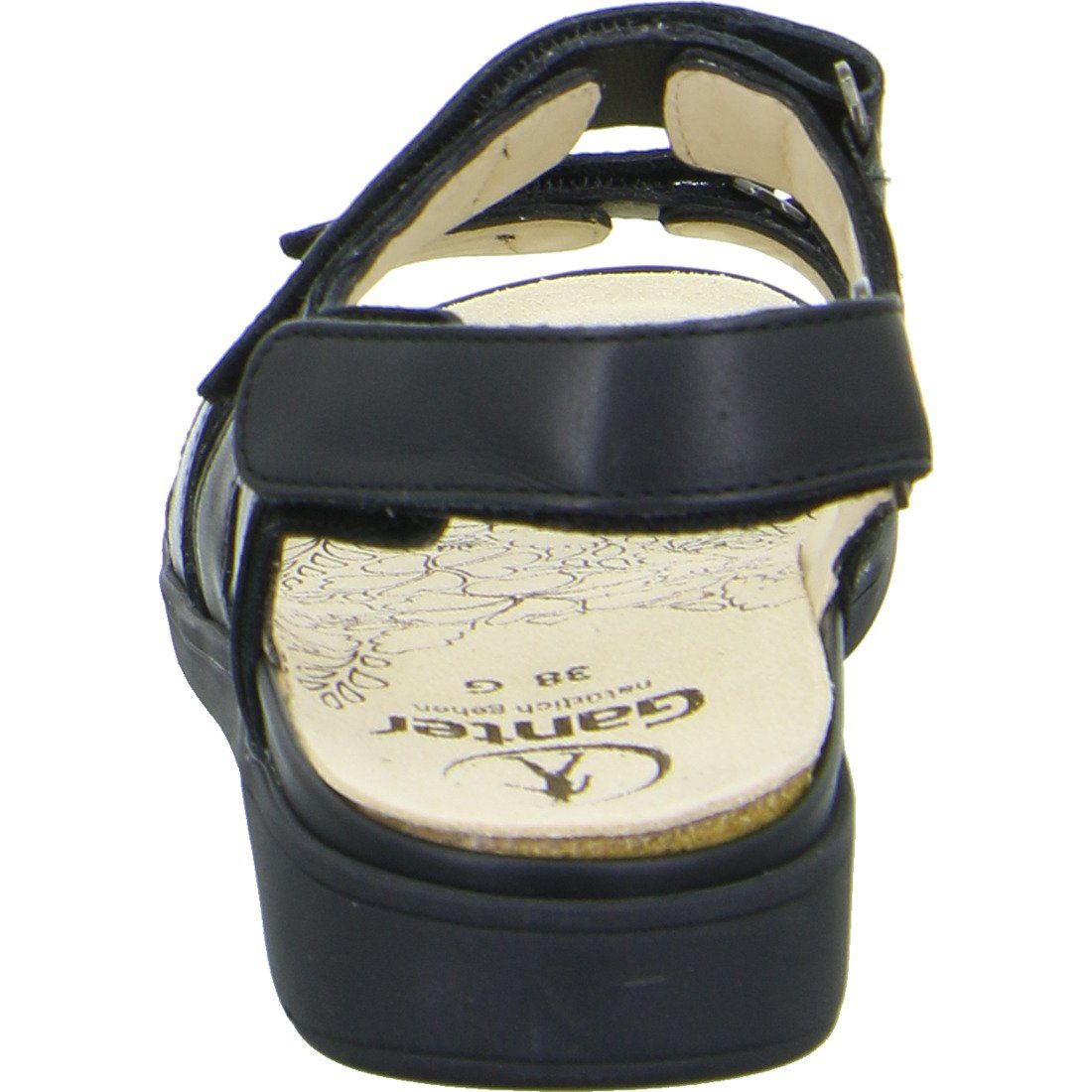 Sandalette Schuhe, schwarz Ganter Sandalette Gina Glattleder - 048810 Ganter