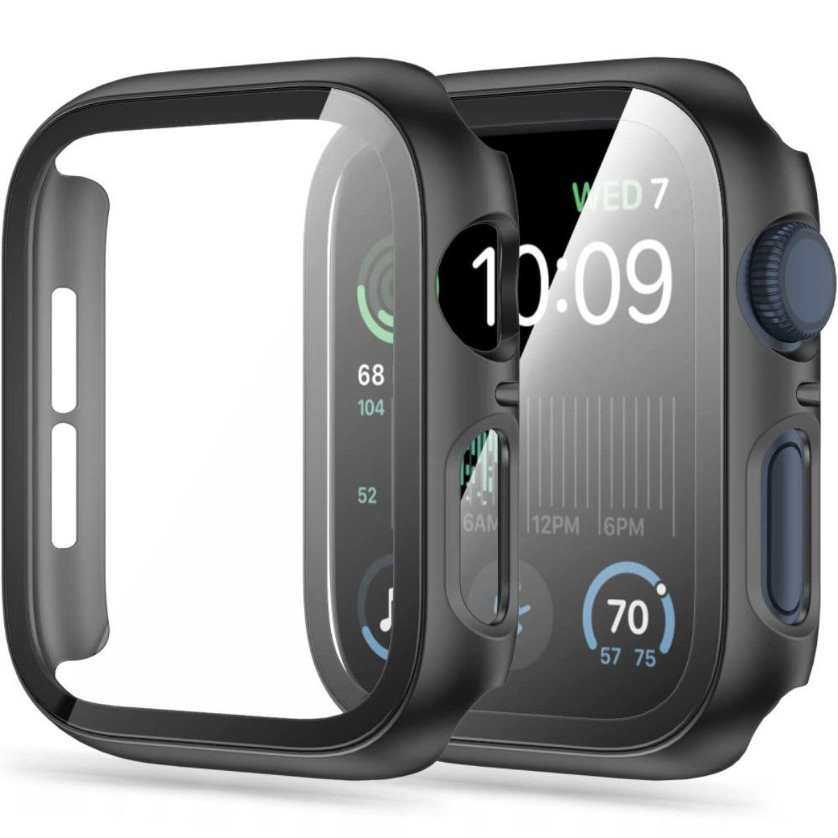 Smartwatch-Hülle Defense360 mit gehärtetem Glas Kompatibel mit Apple Watch 4