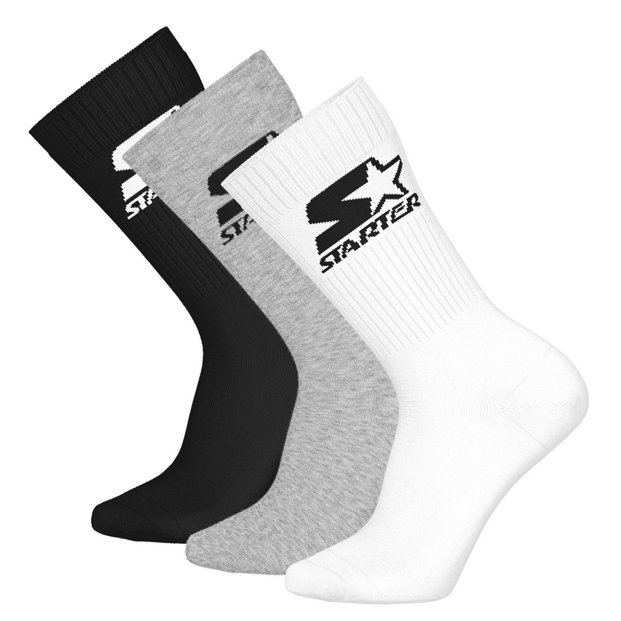 Starter Kurzsocken Unisex Socken 3er Pack Baumwolle (Packung, 3er Pack)