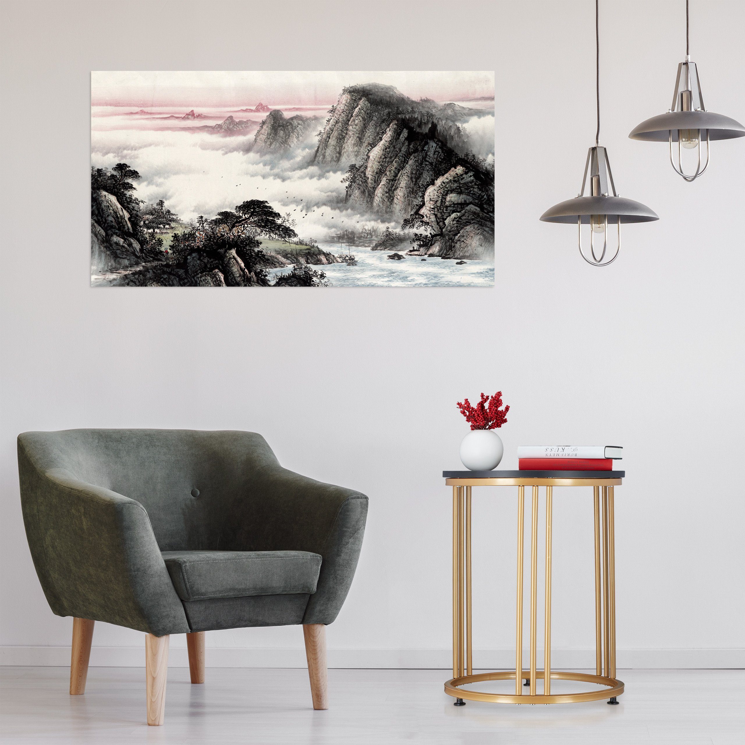 relaxdays Beistelltisch MARMO, Schwarz günstig online kaufen