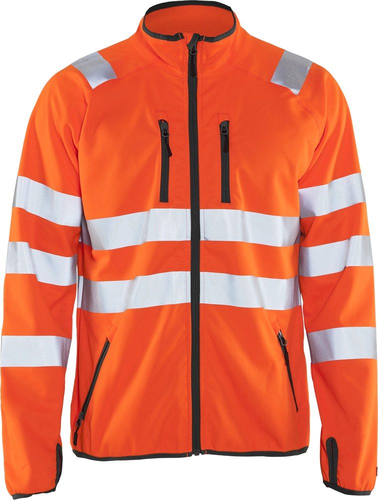 Warnschutz-Shirt High Vis Softshell Jacke