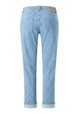 ANGELS 7/8-Jeans Jeans Darleen Crop TU mit Laser Print