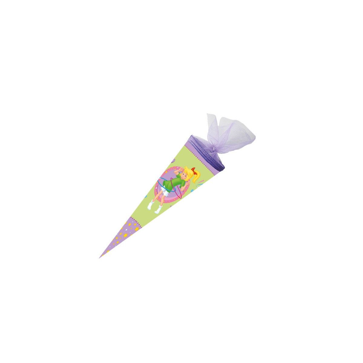 Nestler Schultüte Nestler Schultüte Bibi Blocksberg Hex Hex 50cm mit Tüllverschluss