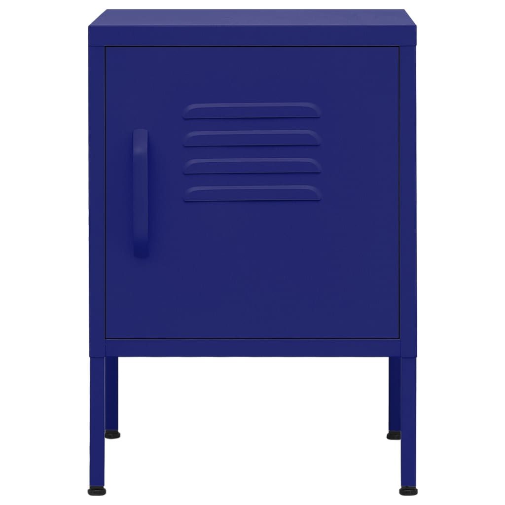 vidaXL Nachttisch Nachttisch Marineblau 35x35x51 cm günstig online kaufen