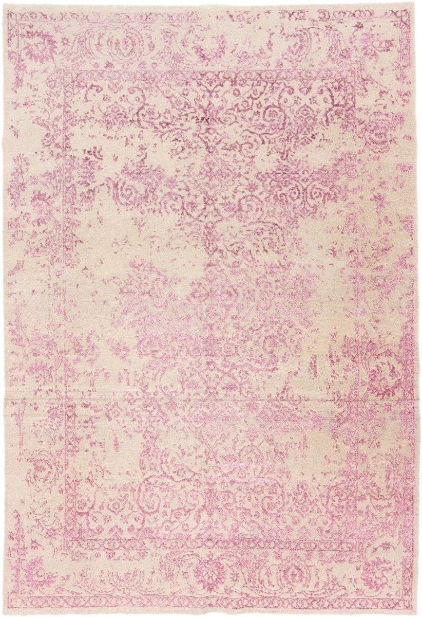 Nain Trading Orientteppich Nepal 201x291 Handgeknüpfter Moderner Orientteppich, rechteckig, Höhe: 15 mm