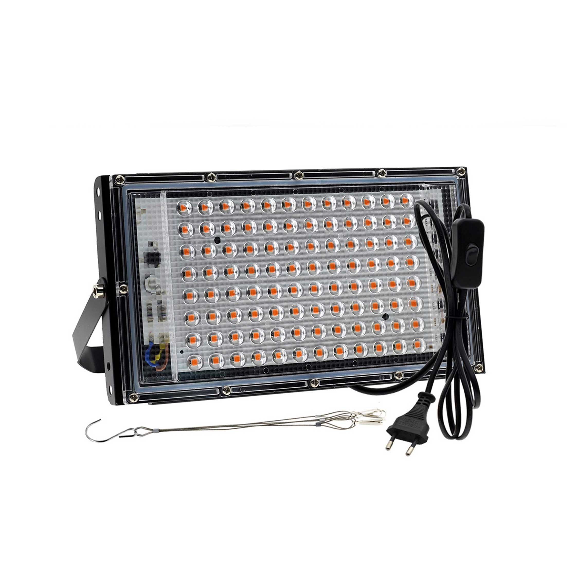 KINSI Pflanzenlampe Vollspektrum LED Pflanzenlampe, 100W, effizient für Pfl günstig online kaufen