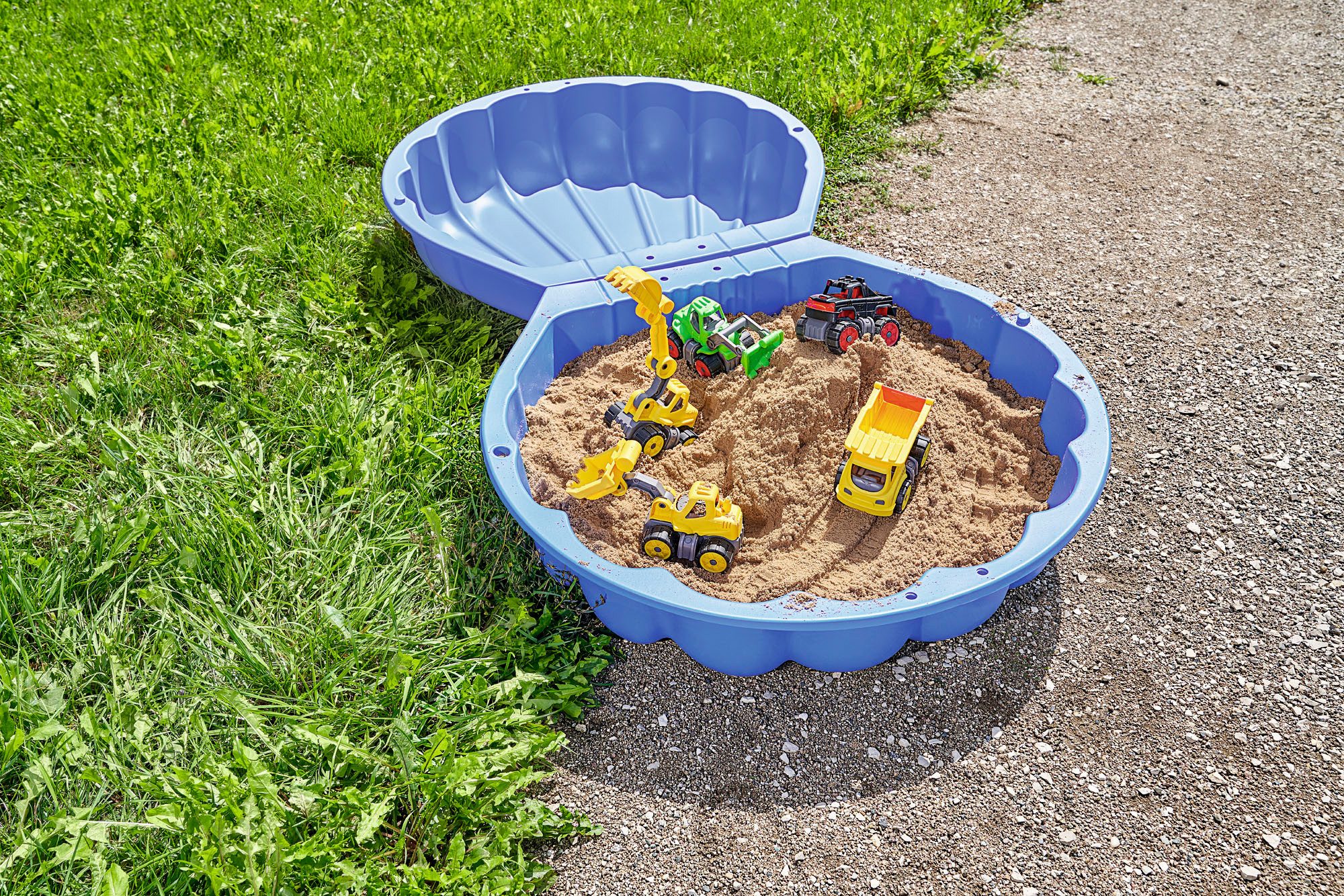 BIG Sandkasten BIG Sand-/Wassermuschel, BxTxH: 89x74x22 cm; Made in Germany