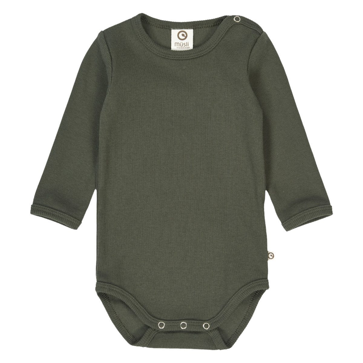 Müsli by GREEN COTTON Langarmbody 1582077800 Jungen (1-tlg) Langarm Einteiler, Body, Longsleeve-Body, Bodysuit, Stretchbody