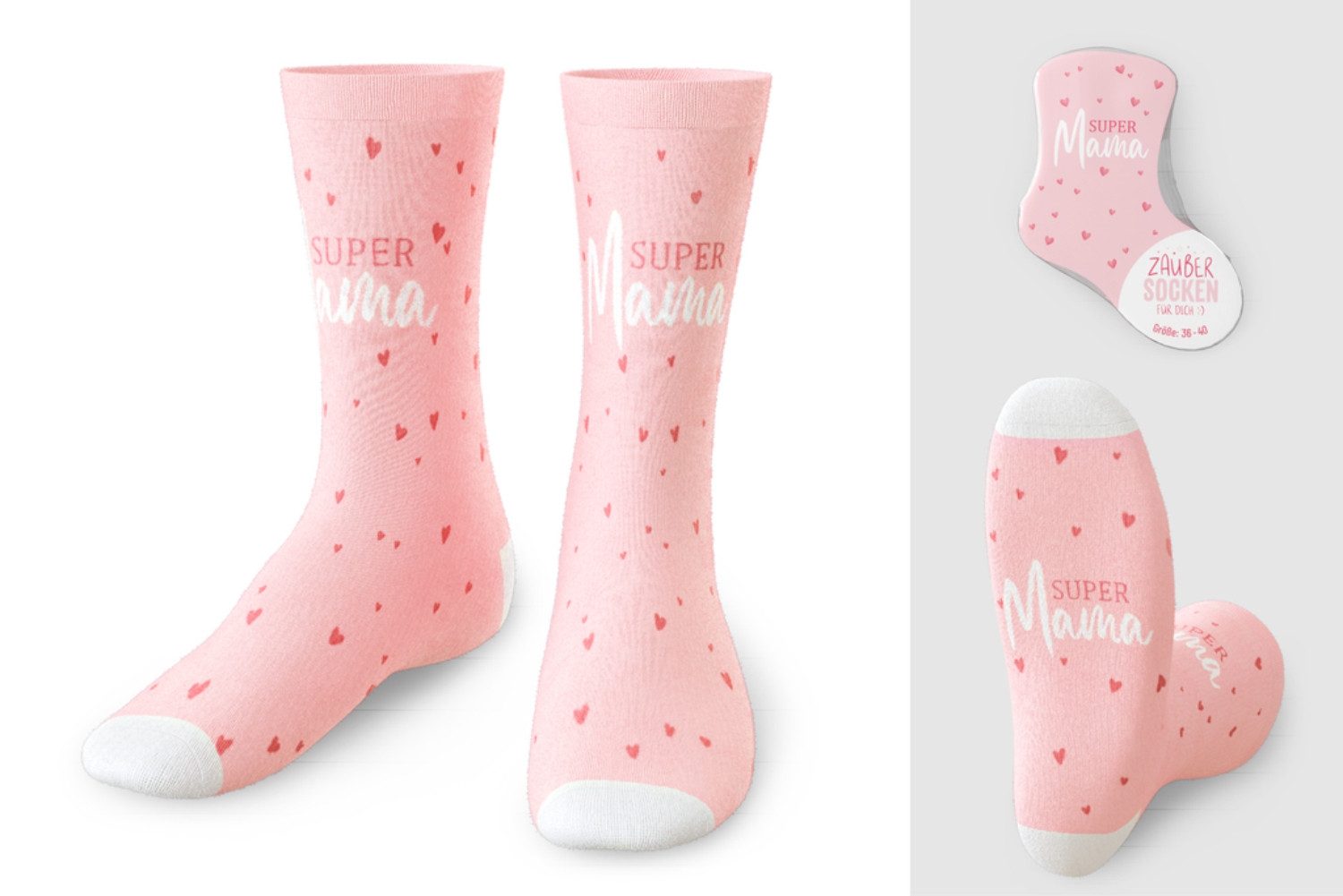 Freizeitsocken la Vida Damen Socken, Zaubersocken, Kuschelsocken, Größe 36-40