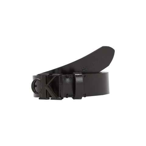 Calvin Klein Jeans Synthetikgürtel ROUND MONO PL LTHR BELT 30MM