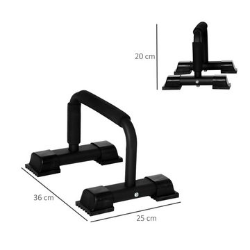 HOMCOM Kraftstation Liegestützgriffe, (Set, 2-tlg., 2 x Liegestützstange), Rutschsichere Griffe