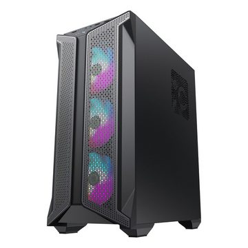 GAMEMAX Brufen C1 7010 Gaming-PC (Intel® Core i7 13700F, RTX 4080, 16 GB RAM, 1000 GB SSD, Wasserkühlung, PCIe SSD Gen4, Windows 11)