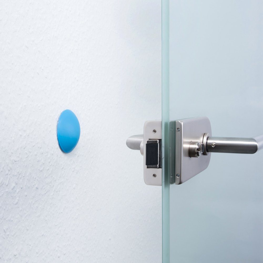 sossai® Wandtürstopper Wandpuffer Ø40mm / Ø60mm in verschiedenen Farben (5 St)