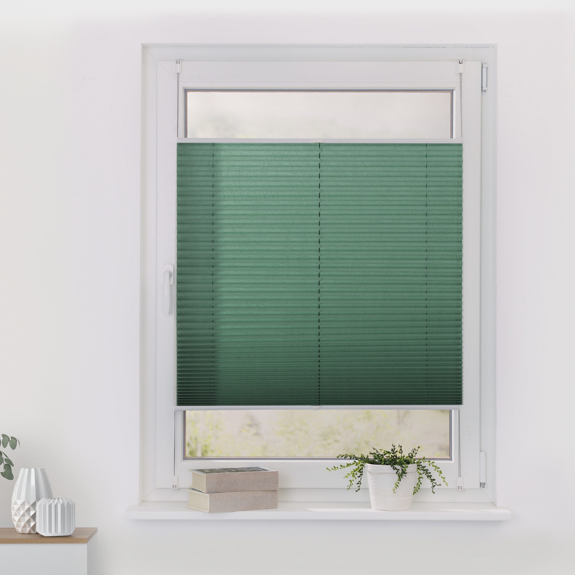 LICHTBLICK ORIGINAL Plissee Klemmfix, Lichtschutz, ohne Bohren, verspannt, günstig online kaufen