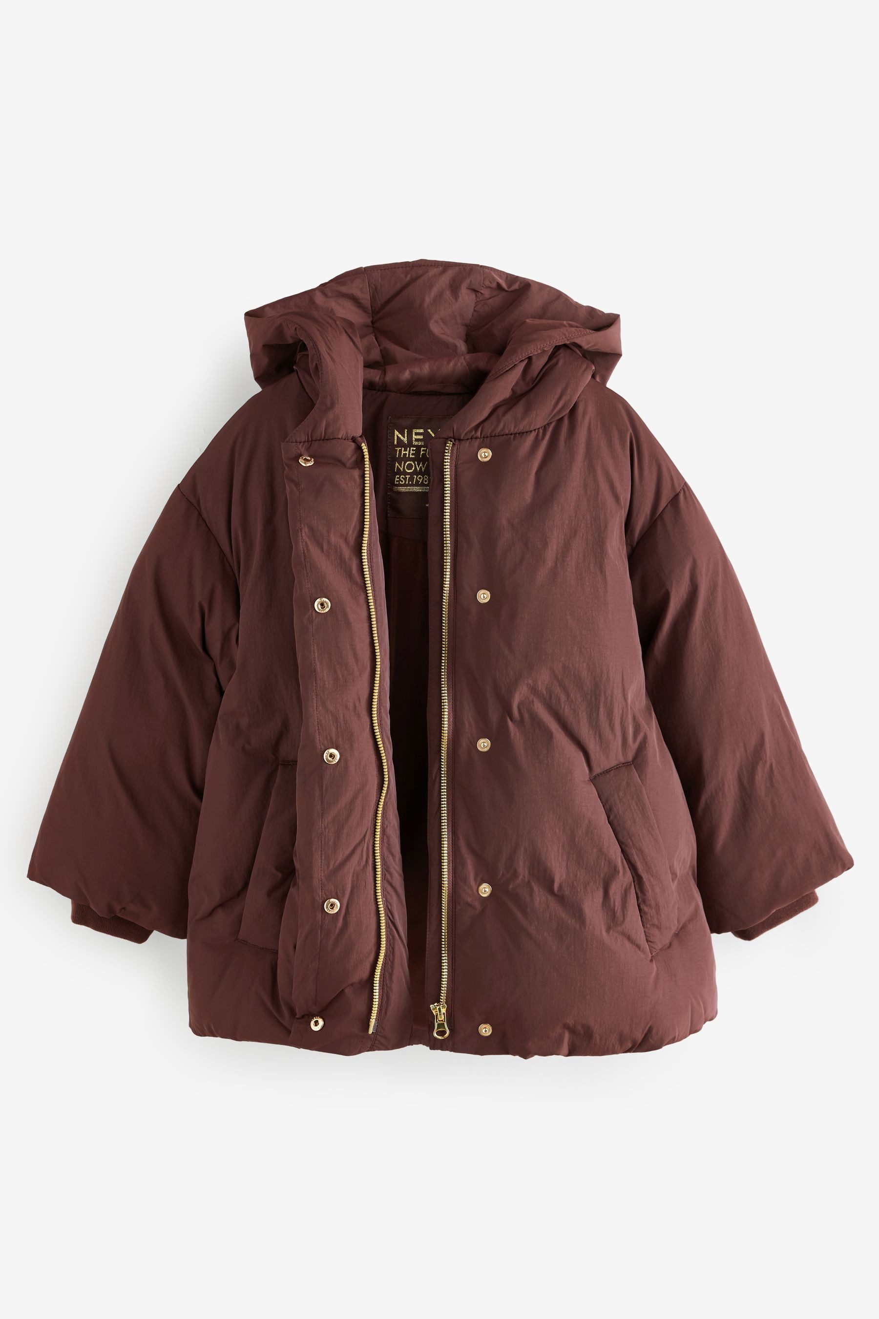 Next Steppmantel Wasserabweisende, wattierte Jacke ohne Steppung (1-tlg)