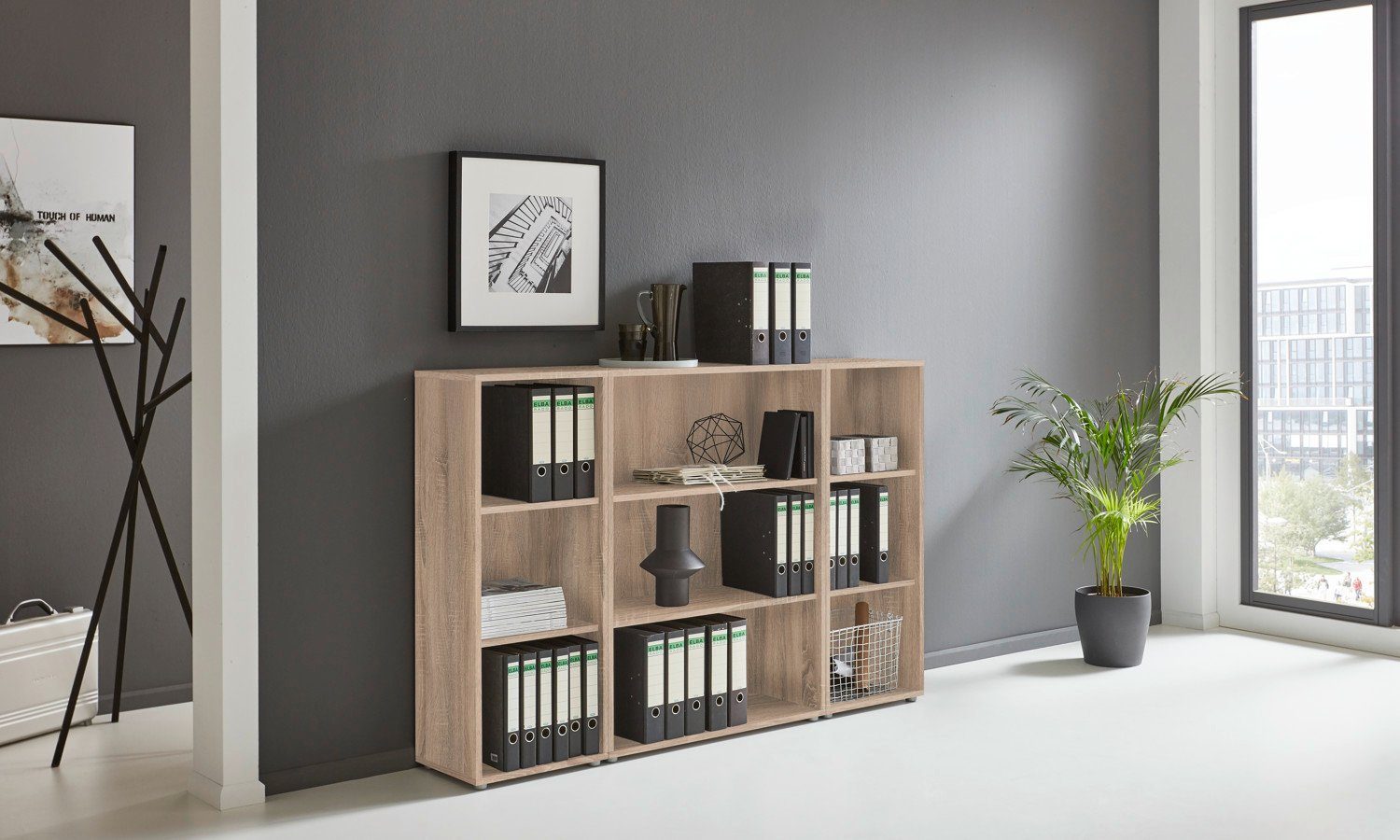 moebel-dich-auf Aktenregal OFFICE EDITION Set 2, 9 Fächer, Made in Germany günstig online kaufen