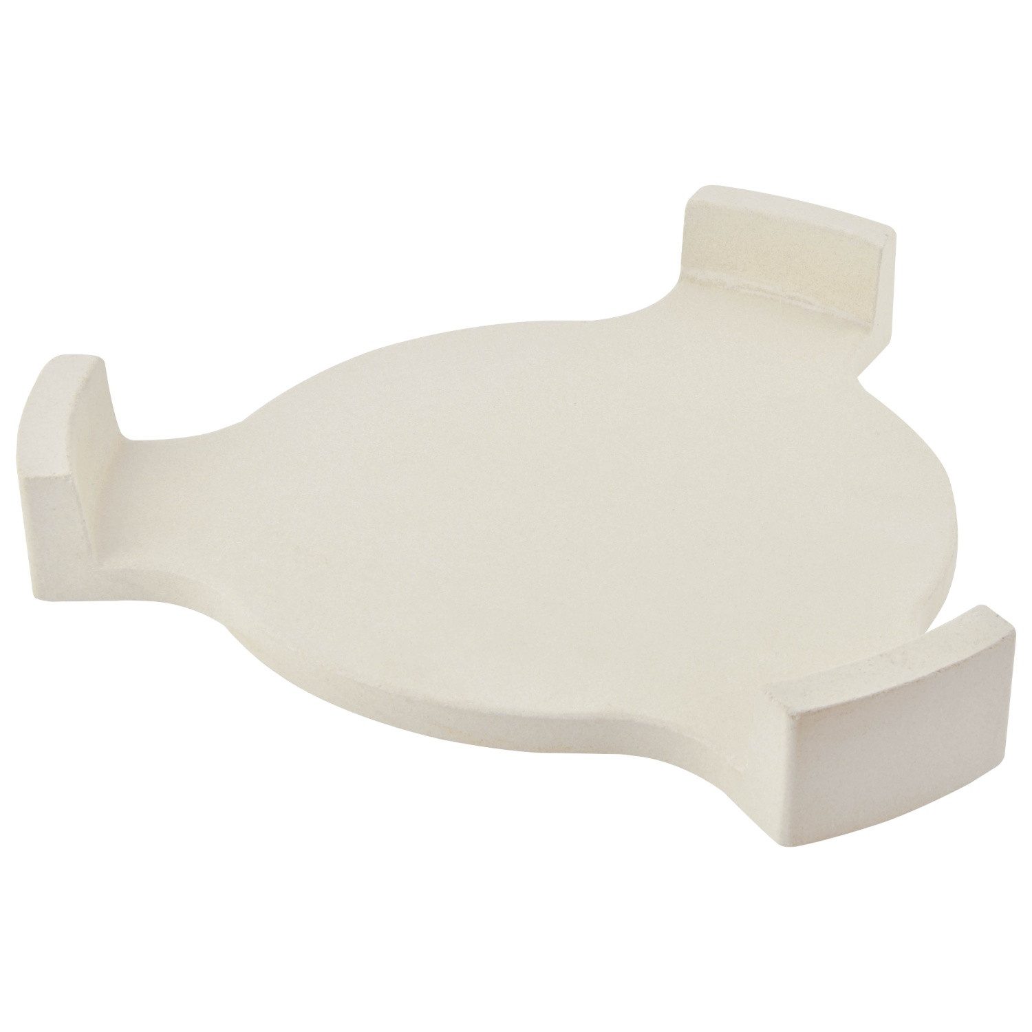 JUSTUS Grillplatte / runde Hitzeschutzplatte für Kohlegrills, 48,9 x 43,5 x 12 cm (L x B x H)