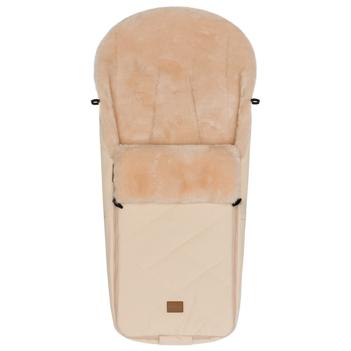 Fillikid Fußsack Fillikid Winterfußsack Vegan Comfort, Für Kinderwagen, Buggy und Babywanne