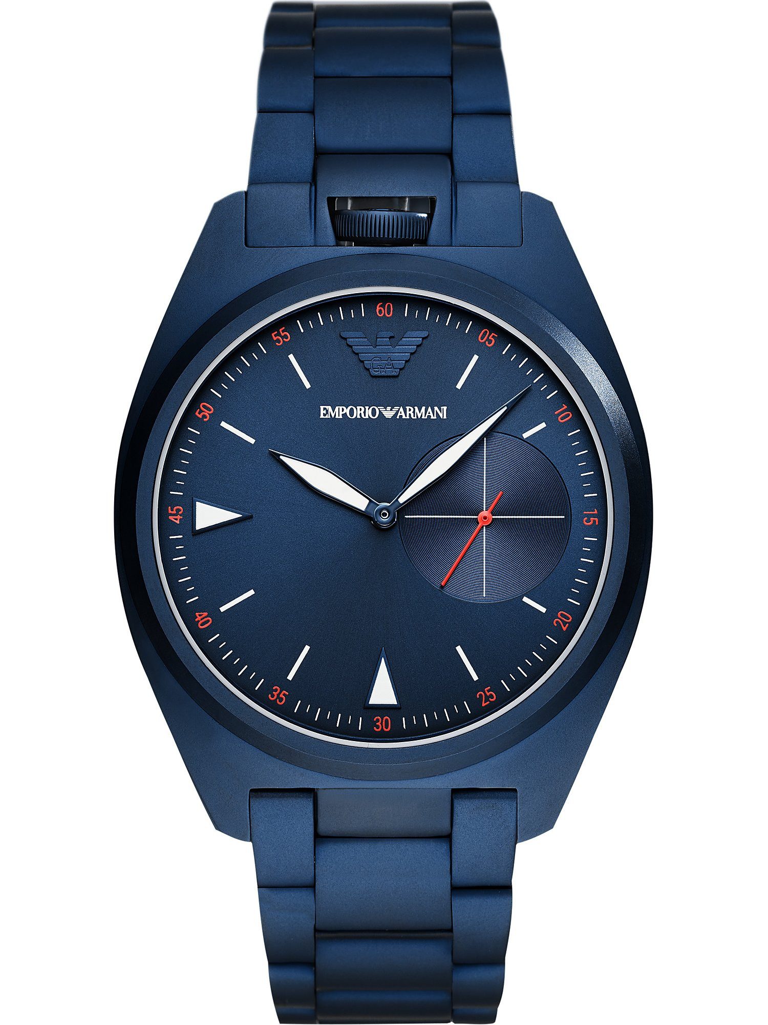 Emporio Armani Quarzuhr Emporio Armani Herren-Uhren Analog Quarz