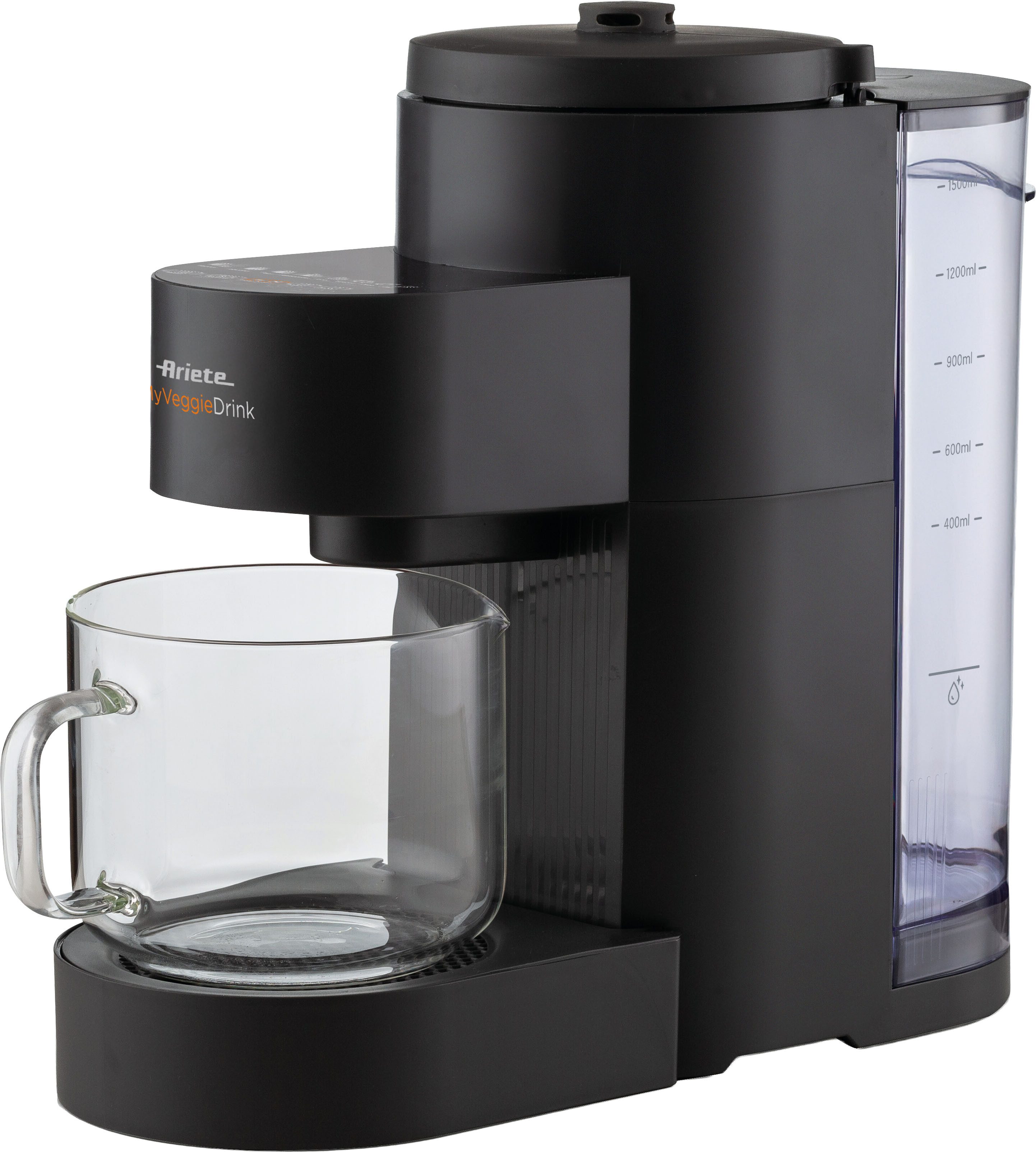 Ariete Entsafter My VeggieDrink, 1200 W, Pflanzenmilch-, Milchshake-Zubereiter und Entsafter in Einem, 1,5 L