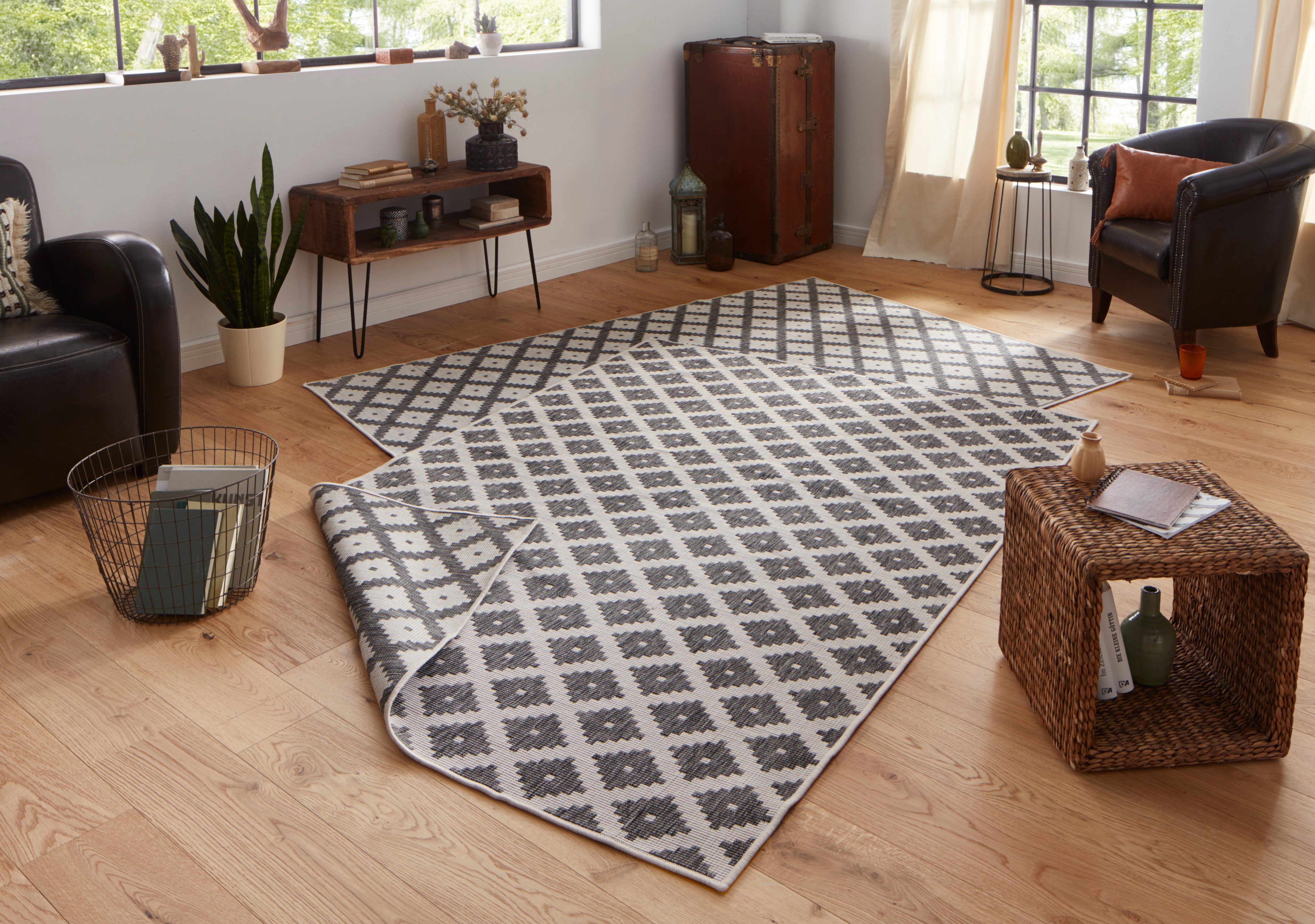 HANSE Home Teppich Nizza Wendeteppich, rechteckig, günstig online kaufen