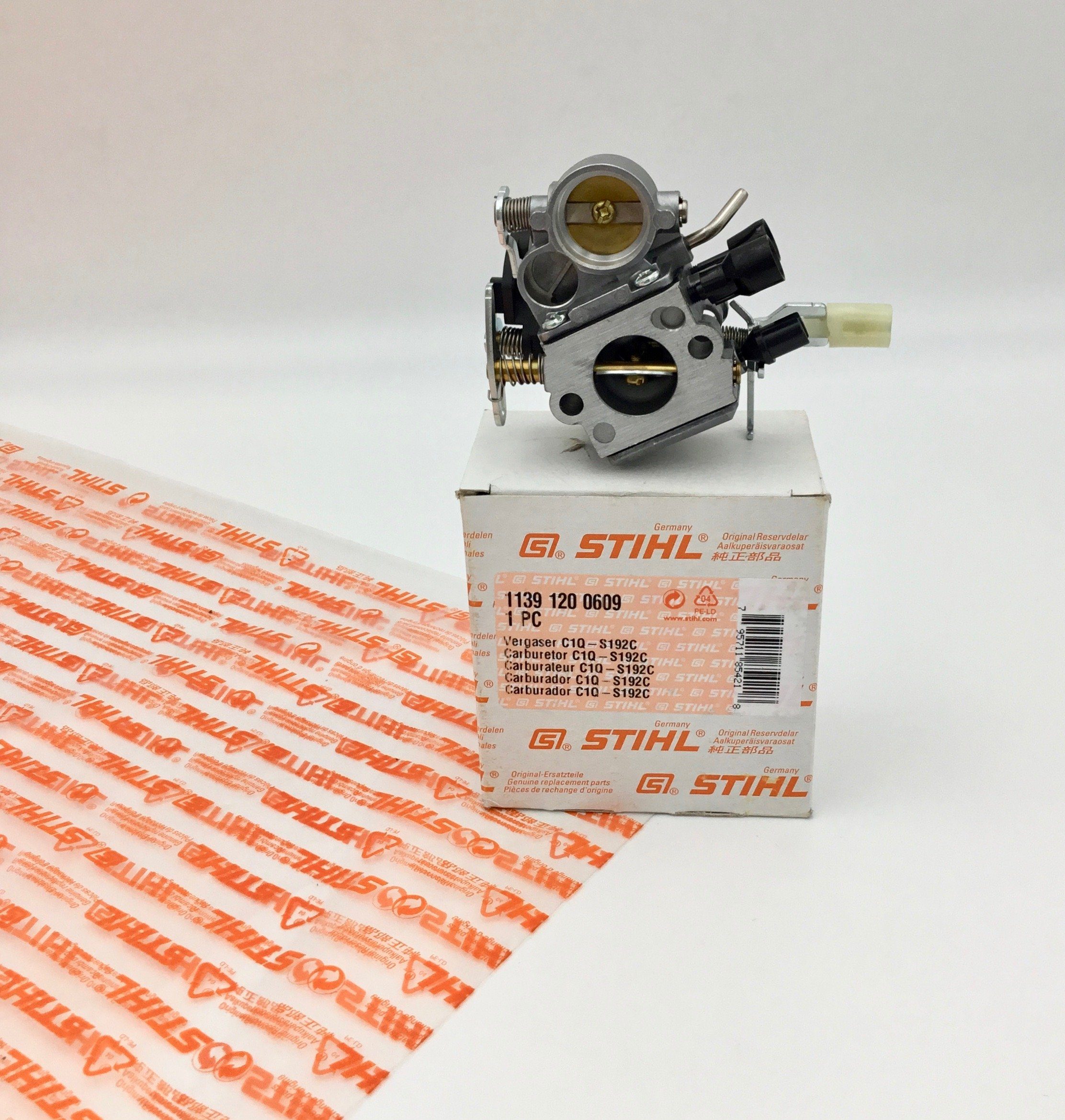 STIHL Benzin-Kettensäge Vergaser C1Q-S192C MS181C-BE 11391200609, 0,00 cm Schwertlänge