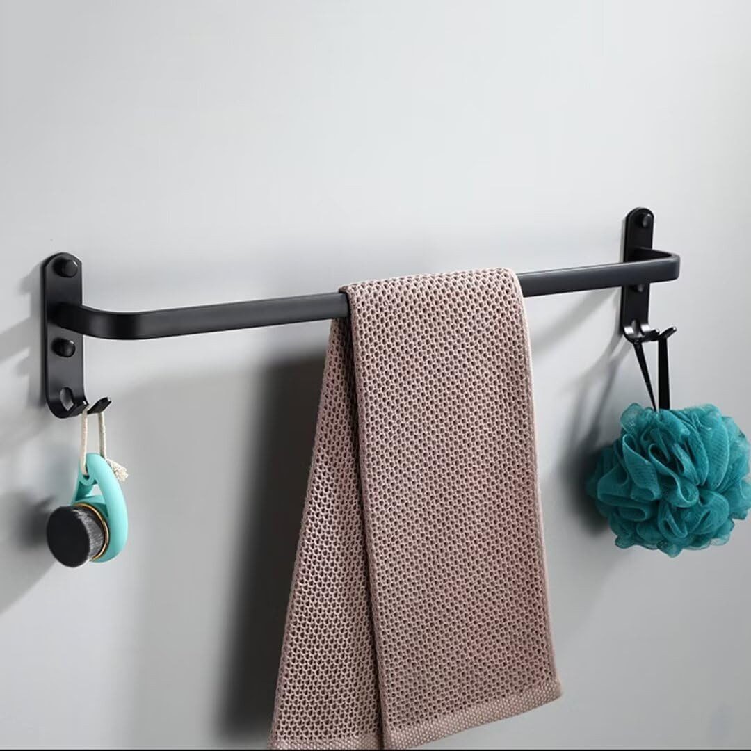 UE Stock Handtuchhalter Wand Handtuchhalter Handtuchstange mit 2 Haken Alum günstig online kaufen