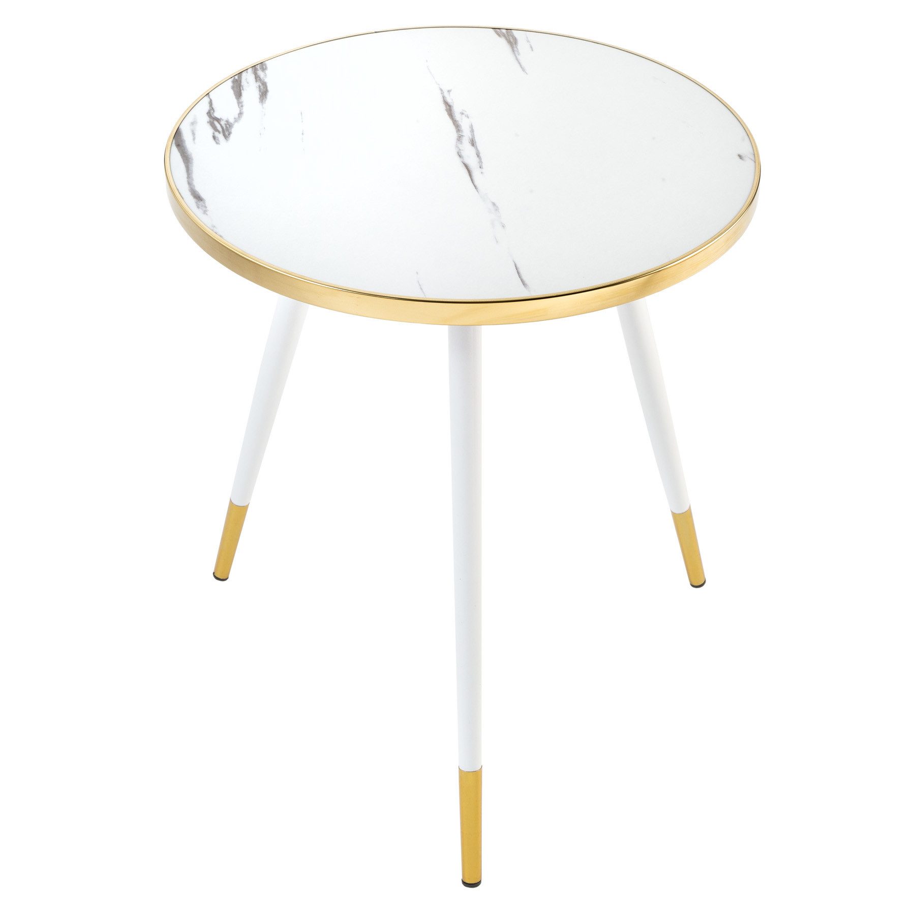 riess-ambiente Beistelltisch PARIS Ø45cm weiß / günstig online kaufen