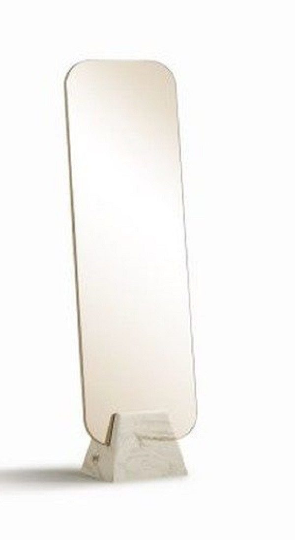JVmoebel Standspiegel Beiger freistehender Spiegel aus hochwertigem Glas von JVMoebel (1-St), Made in Europa
