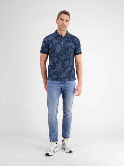 LERROS Poloshirt LERROS Herren Poloshirt, floral bedruckt