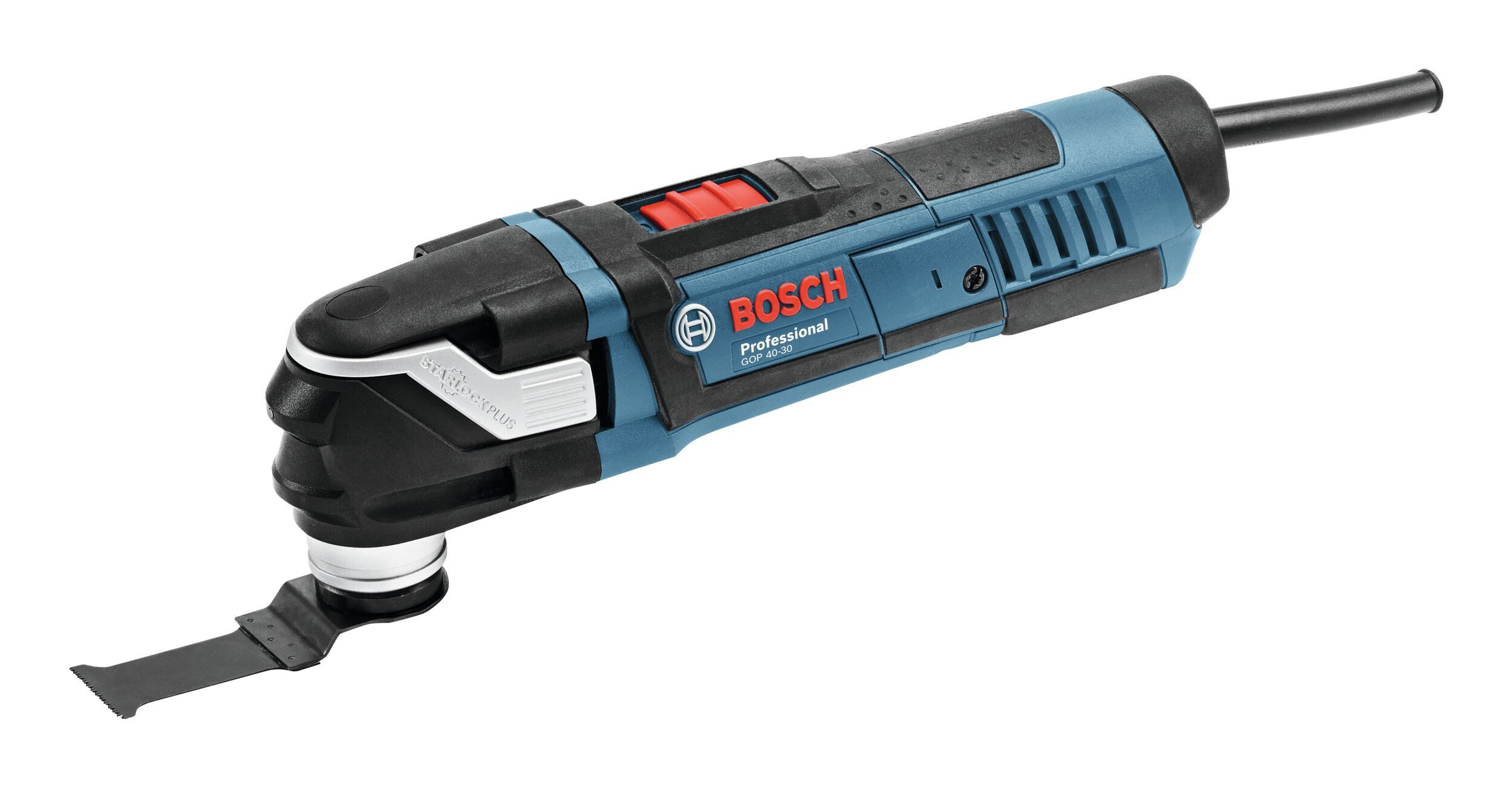 Bosch Professional Elektro-Multifunktionswerkzeug GOP 40-30, Multi-Cutter mit Zubehör - in L-BOXX 136