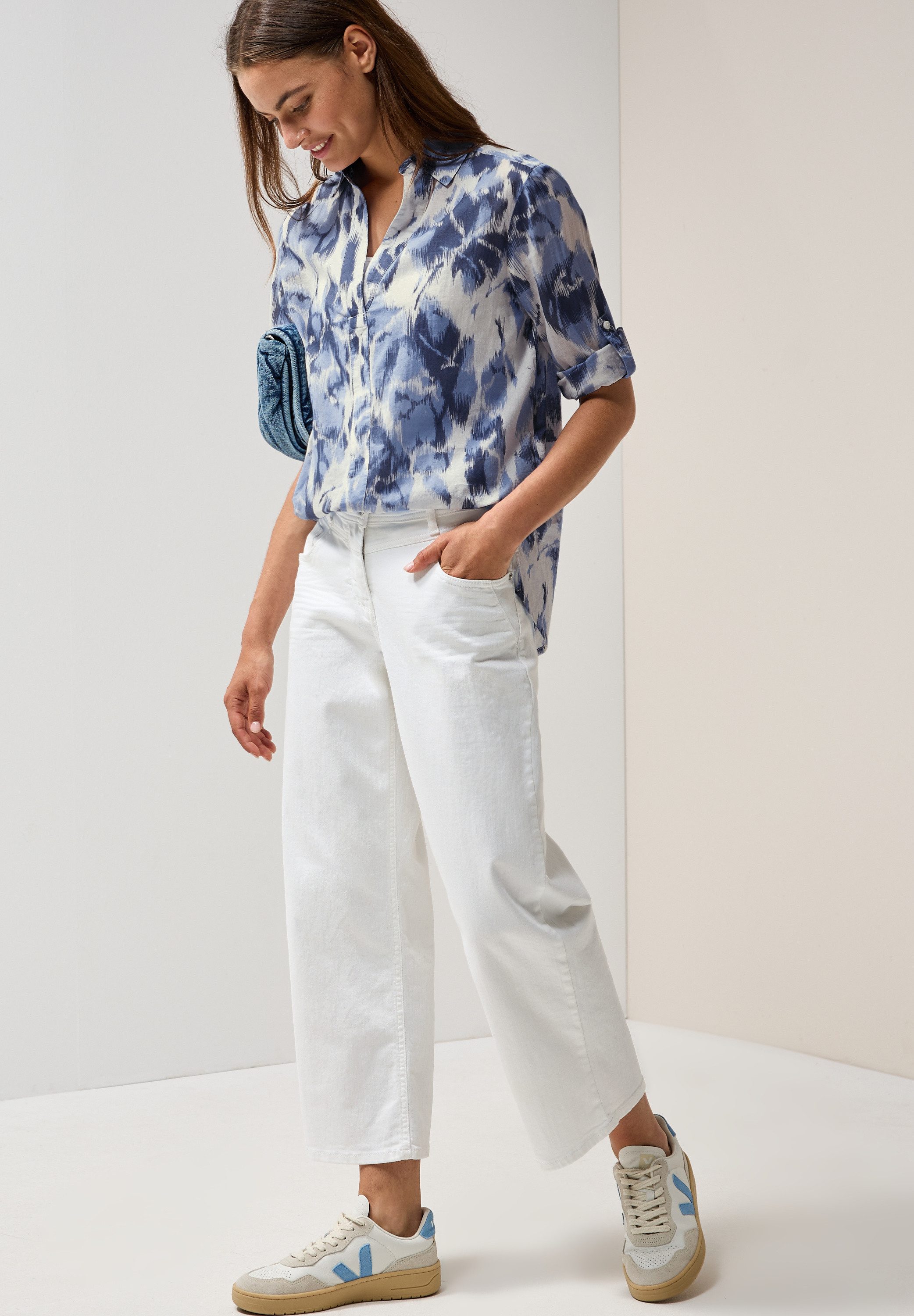 CECIL Klassische Bluse mit 3/4 Ärmeln