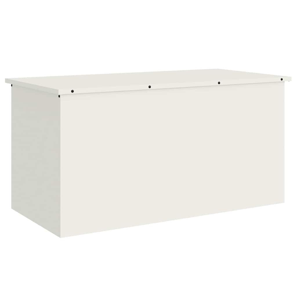 vidaXL Aufbewahrungsbox Außenlagerbox Weiß 100 x günstig online kaufen