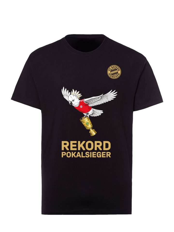 adidas Performance T-Shirt FC Bayern München, T-Shirt DFB-Pokalsieger 2026, Kinder, Schwarz